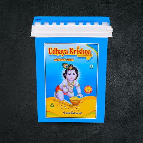 Litre Ghee Container Udhaya Krishna Ghee Bulk Economical