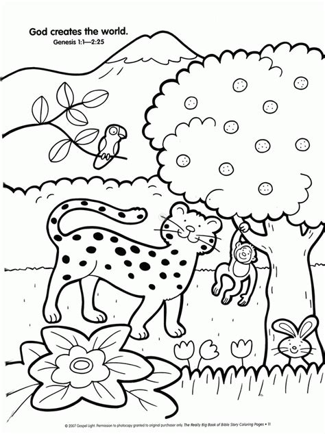 Free Free Printable Coloring Pages Of Creation Story, Download Free ...