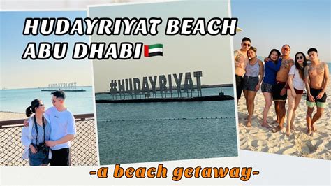 Hudayriyat Beach Abu Dhabi Youtube