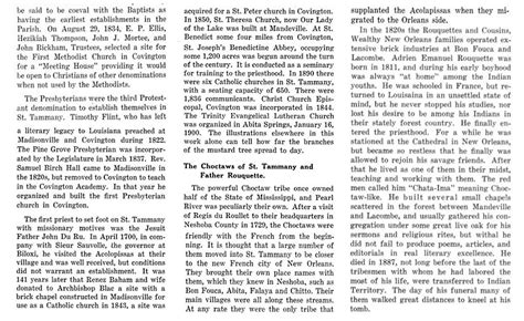 Tammany Family: St. Tammany Parish History Published in 1955