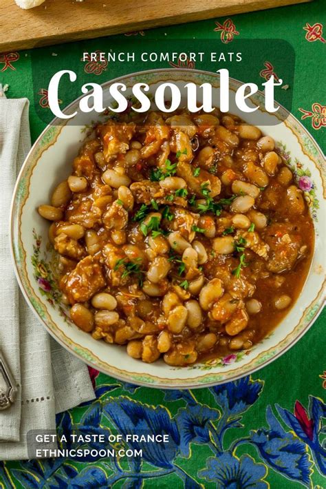 Cassoulet A Classic French Pork And Bean Stew Recipe Recipes Cassoulet Pork Recipes