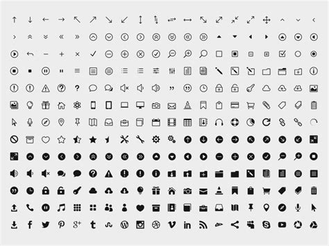 1000+ Vector Icon Set - Freebie Supply