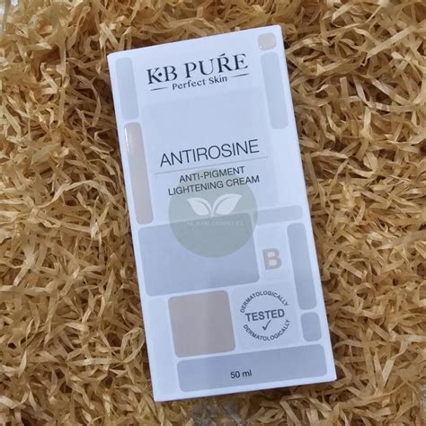 Kb Pure Cream Helps Brighten Skin Slingshotm Antirosine Cream 50ml