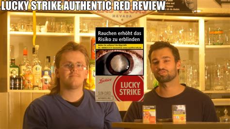 Sehr Starke Lucky Strike Ohne Zus Tze Lucky Strike Authentic Red