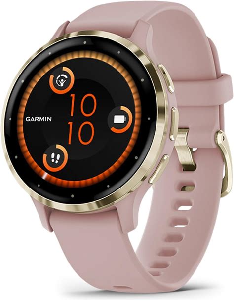 Garmin Venu S Schlanke Gps Fitness Smartwatch Mit Ultrascharfem