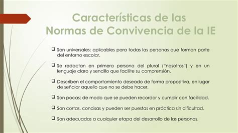 Taller Normas De Convivencia Escolar Pptx