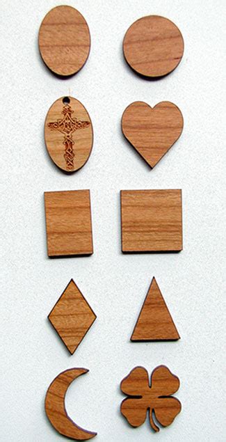 Laser Cut Custom Designs, your own custom shapes and tokens ...