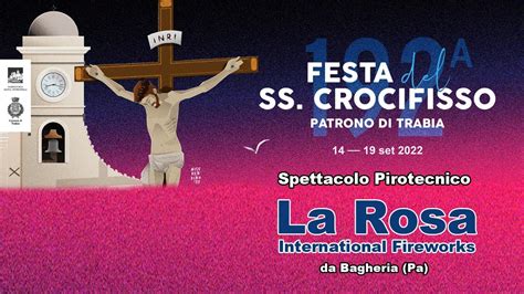 TRABIA Pa Santissimo CROCIFISSO 2022 LA ROSA INTERNATIONAL