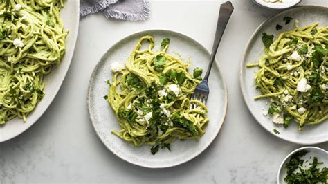 Espagueti Verde Mexican Green Spaghetti Recipe