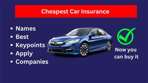 The Cheapest Car Insurance Companies For 2024 Stay Insured