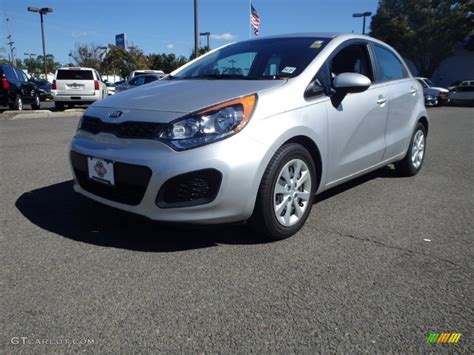 2013 Bright Silver Kia Rio LX 5 Door 98053318 Photo 21 GTCarLot