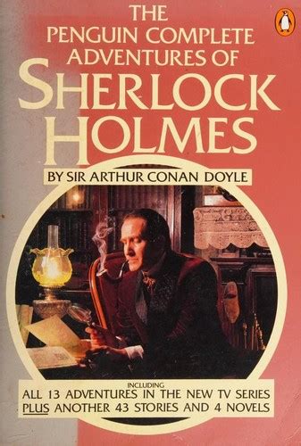 The Penguin Complete Sherlock Holmes By Arthur Conan Doyle Open Library