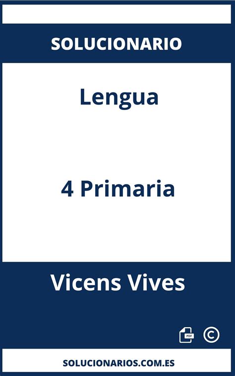 Solucionario De Lengua Primaria Vicens Vives Hot Sex Picture