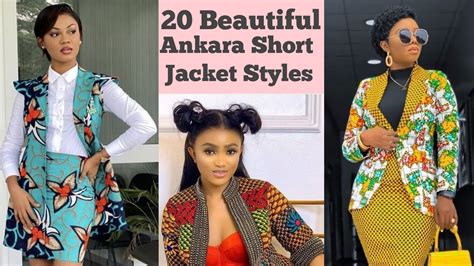 Beautiful Ankara Short Jacket Styles Short Ankara Jacket Styles