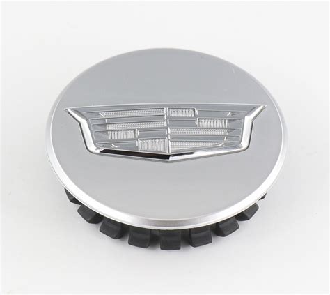 Cadillac Ats Ct6 Xt Silver Raised Chrome Used Oem Center Caps Cap Set 4