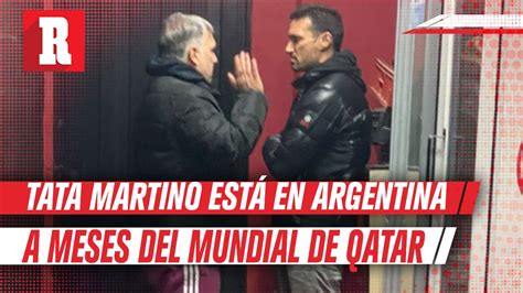 Tata Martino Se Encontró Lionel Scaloni En Partido De Newells A Meses