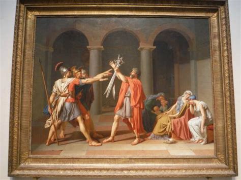 Museio | Jacques-Louis David – The Oath of the Horatii (1784)