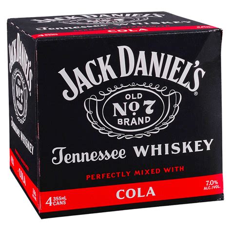 D Jack Daniel S Coke 4pk Cans