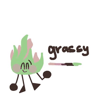 Grassy Bfb Characters - canvas-broseph