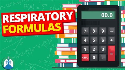 Respiratory Formulas Calculations And Equations Respiratory Therapy