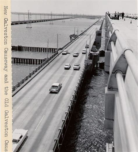 Galveston Causeway High Clearance Bridge 1961