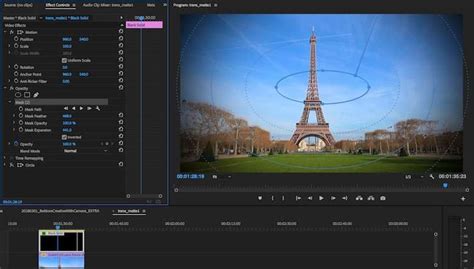 How To Create And Track Masks In Adobe Premiere Pro