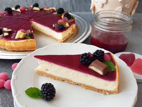 Cheesecake S Polevou Z Lesn Ho Ovocia Najrecept Sk