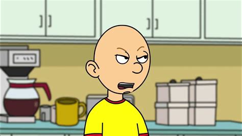 Classic Caillou Refuses To Go Back To His Room Youtube