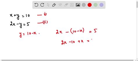 Solved Considera El Siguiente Sistema De Ecuaciones X Y X