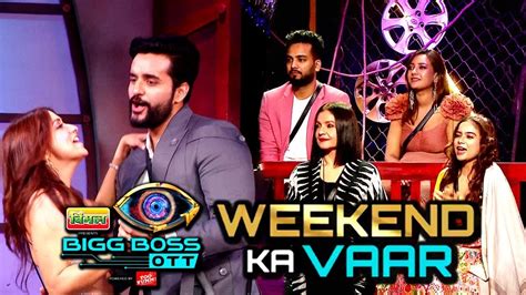 Bigg Boss Ott 2 Weekend Ka Vaar Promo Abhishek And Jiya Romantic Dance Elvish Yadav Angry