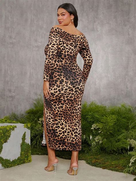 Evolushein X Anitta Victor Von Schwarz Designer Plus Leopard Printed