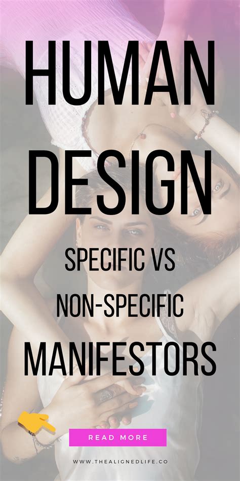 Human Design Specific Vs Non Specific Manifestors