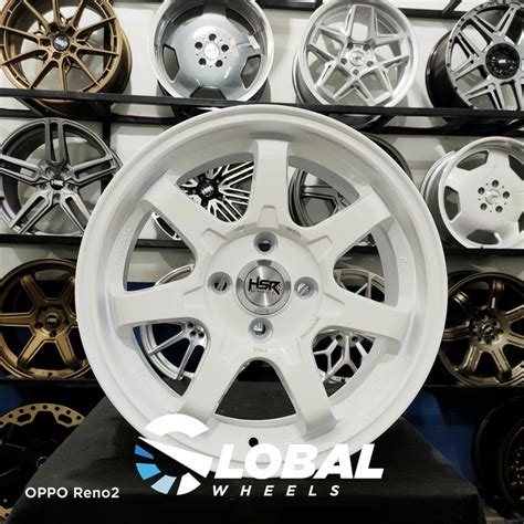 Jual Velg Racing Hsr R Untuk Mobil Brio Jazz Agya Calya Sigra Datsun