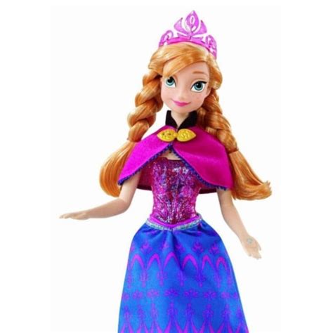 Disney Frozen Musical Magic Anna Doll Princess Music & Lights Mattel, 1 unit - Kroger