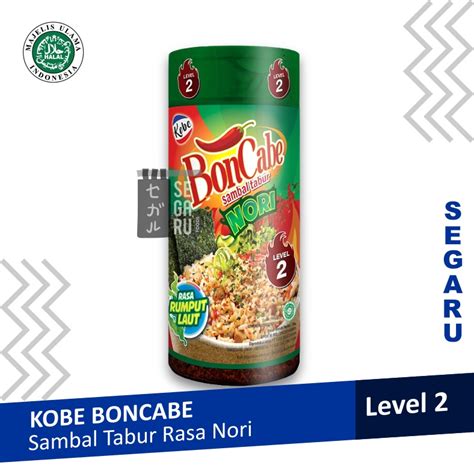 Jual Kobe Boncabe Original Botol Level Ebi Teri Nori Roa