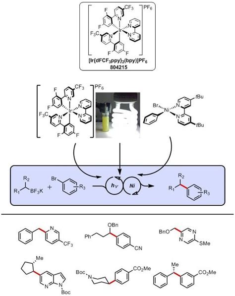 Photoredox Iridium Catalyst For Single Electron Transfer Set Cross