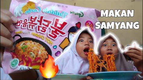 Makan Samyang Carbonara Pink Youtube