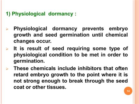 seed dormancy | PPT