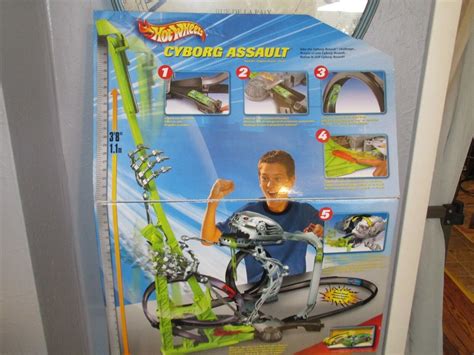 Vintage 2004 Mattel Hot Wheels CYBORG ASSAULT Track Set - SEALED! | #4580379503