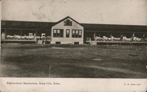 Tuberculosis Sanitarium Iowa City Ia Postcard