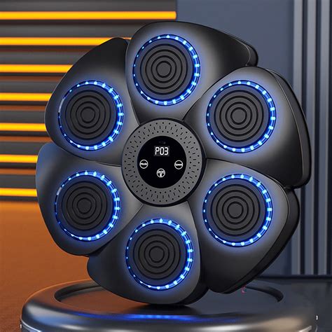 2024 Smart Music Boxing Machine with Gloves, Wall-Mounted Electronic