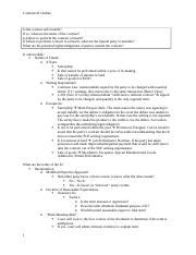 Contracts II Outline Docx Contracts II Outline Is The Contract