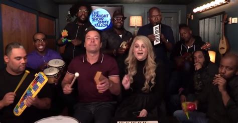 Meghan Trainor Gets 'All About That Bass' with Jimmy Fallon and The ...