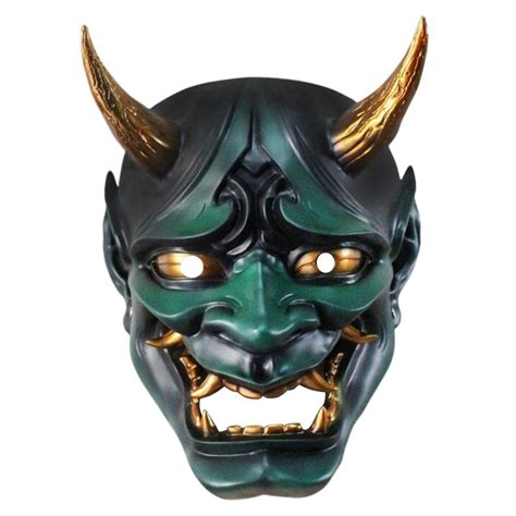 Boxwizard Samurai Oni Mask,Japanese Hannya Mask,Horror Cosplay Prajna ...