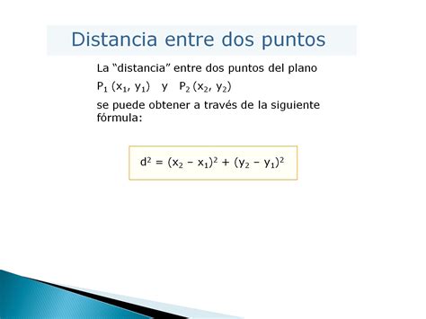 Tomidigital Distancia Entre Dos Puntos Y Punto Medio