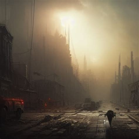 Post Apocalyptic World Ai Generated Artwork Nightcafe Creator