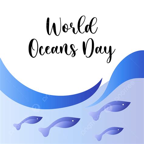 World Oceans Day Vector Hd Images Creative World Oceans Day Vector