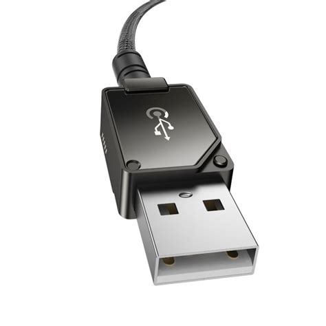 Baseus Snabbladdningskabel Usb A Till Lightning Mbps M Svart