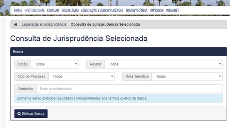 Site do TCE PI disponibiliza consulta a acórdãos de jurisprudência