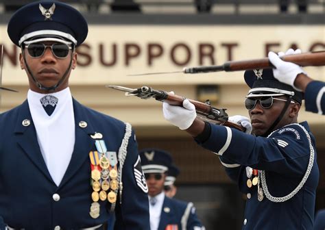 Usaf Honor Guard Drill Team Builds New Routine Bonds Keesler Air